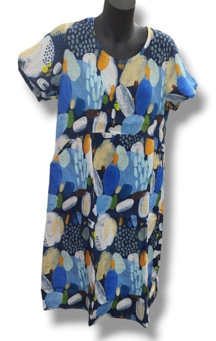 Load image into Gallery viewer, E.Talia Womens Amalfi Print Dress
