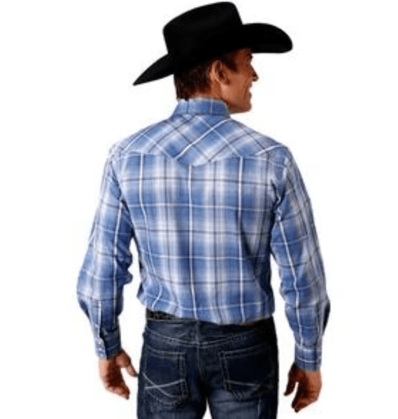 Load image into Gallery viewer, Roper Mens Karman Classic 55/45 Collection Long Sleeve Shirt
