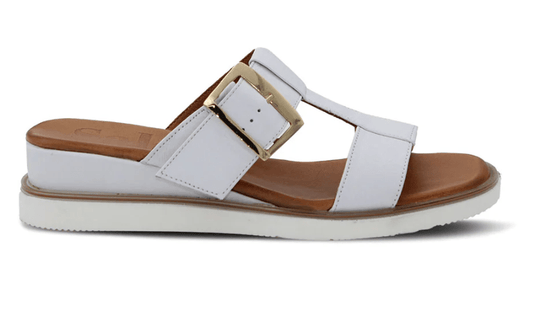 Sala Europe Womens Web Wedge Slide Sandals Shoe