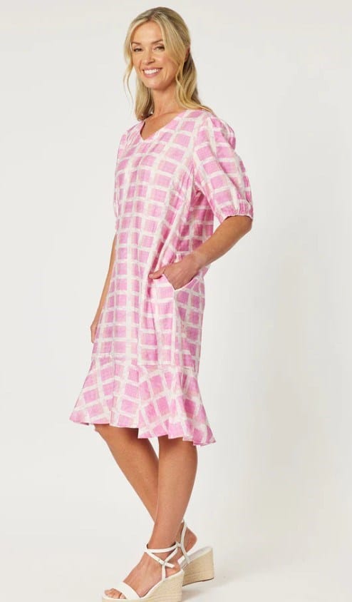 Load image into Gallery viewer, Gordon Smith Womens Check Me Out Dress
