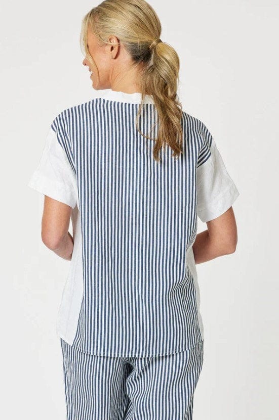 Load image into Gallery viewer, Gordon Smith Womens Stripe Beach Shirt
