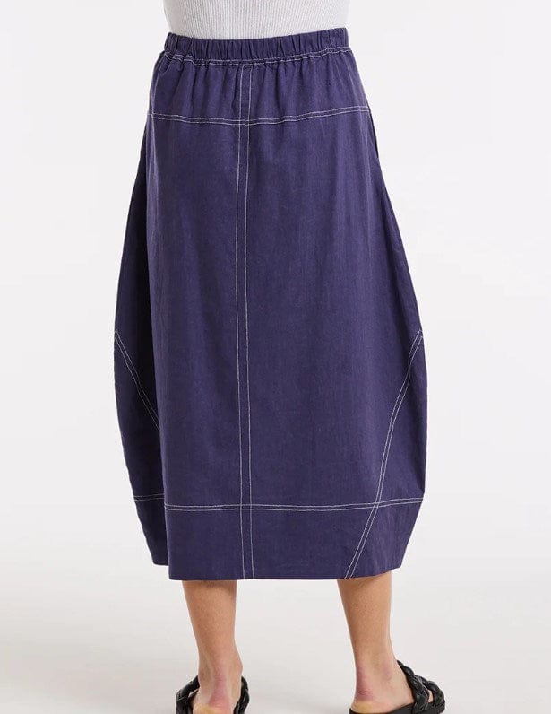 Load image into Gallery viewer, Marco Polo Womens Topstitched Skirt
