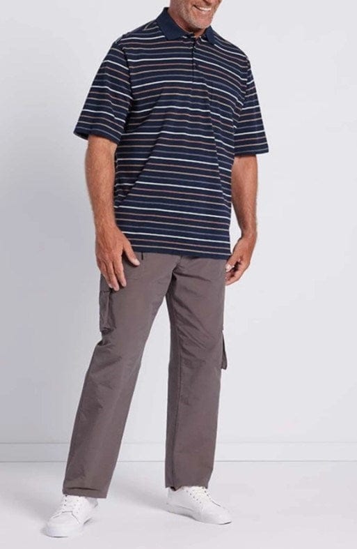 Load image into Gallery viewer, Breakaway Mens Darian Cotton Pique Polo
