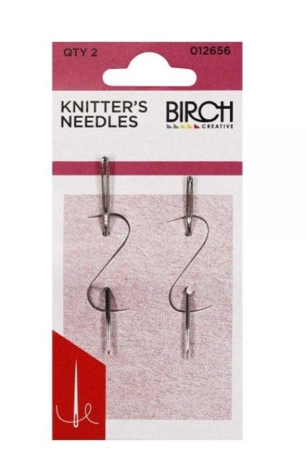 Birch Needles Wool Fine Point 2PK