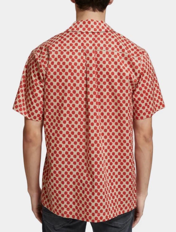 Load image into Gallery viewer, Scotch &amp; Soda Mens Printed Short Sleeved Shirt
