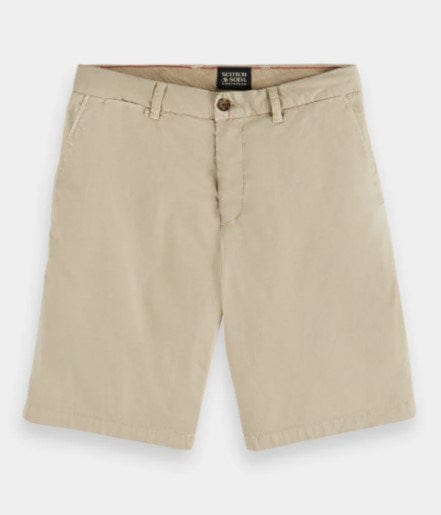 Scotch & Soda Mens Stuart Garment-Dyed Chino Shorts