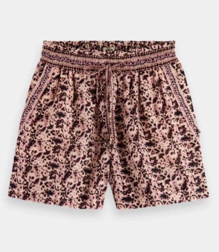 Scotch & Soda Womens Floral Printed Shorts