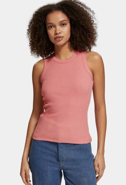 Scotch & Soda Womens Racerback Tank Top