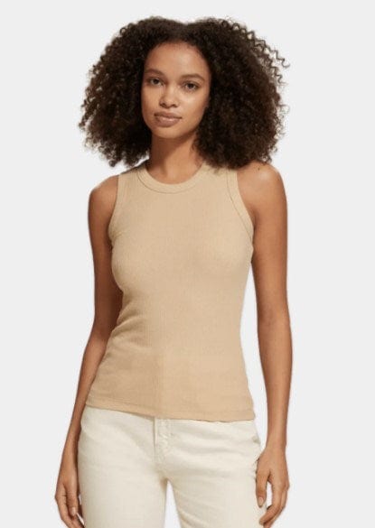 Scotch & Soda Womens Racerback Tank Top