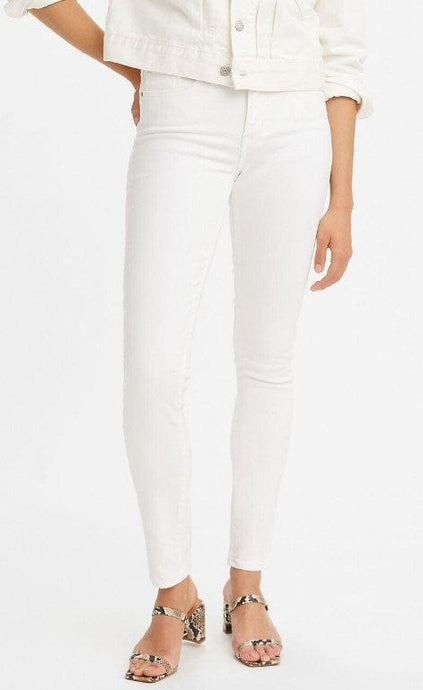 Levis Womens 311 Shaping Skinny Jeans - Soft Clean White