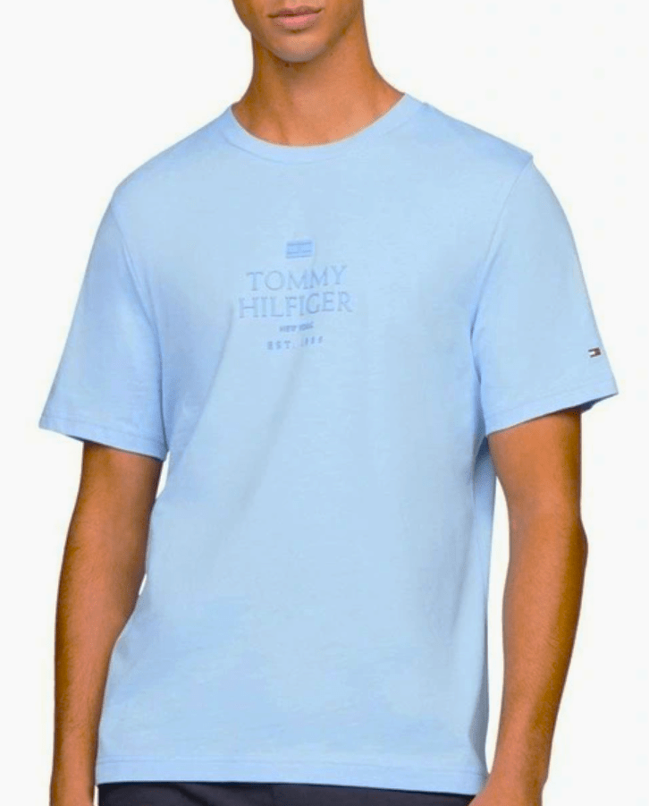 Load image into Gallery viewer, Tommy Hilfiger Mens Tonal Hilfiger Tee Shirts
