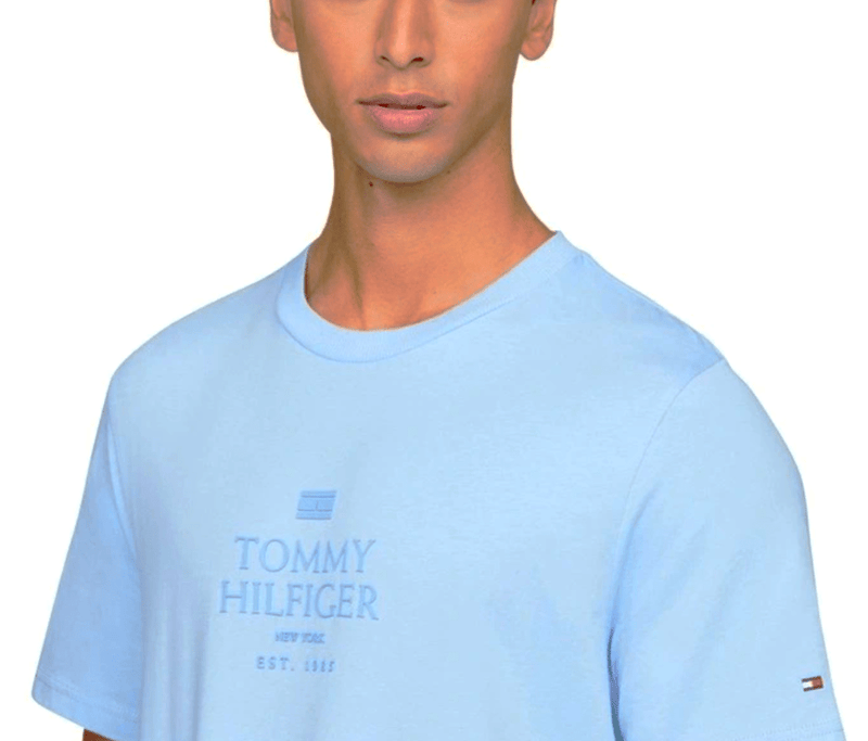 Load image into Gallery viewer, Tommy Hilfiger Mens Tonal Hilfiger Tee Shirts
