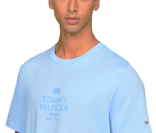 Tommy Hilfiger Mens Tonal Hilfiger Tee Shirts