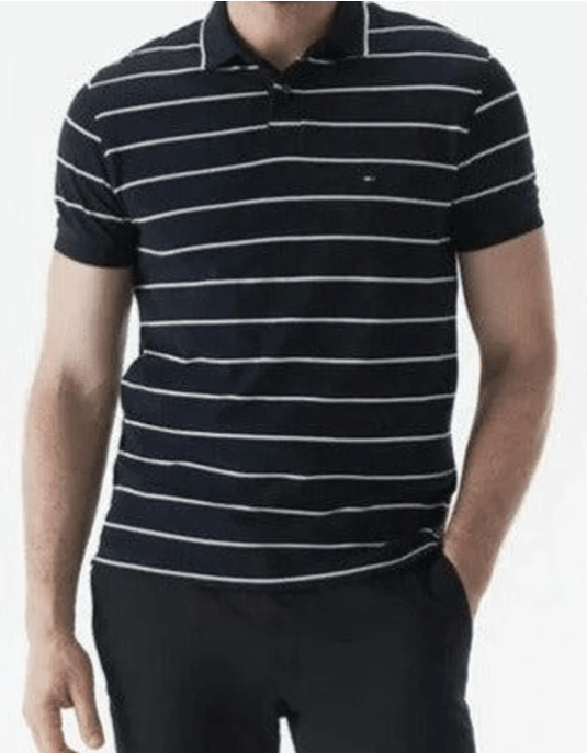 Tommy Hilfiger Mens Regular Fit Liquid Cotton Essential Polo Shirts