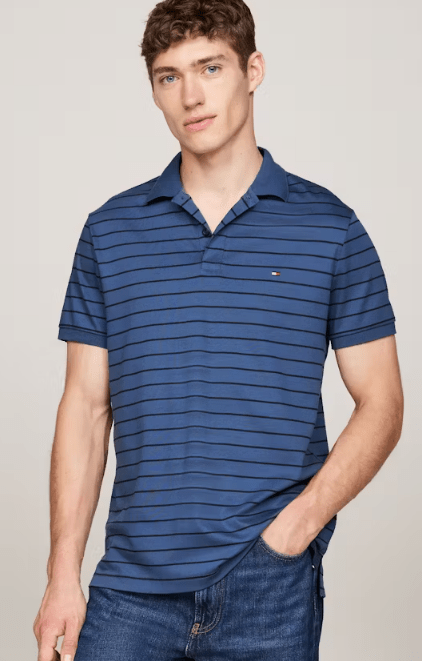 Load image into Gallery viewer, Tommy Hilfiger Mens Regular Fit Liquid Cotton Essential Polo Shirts
