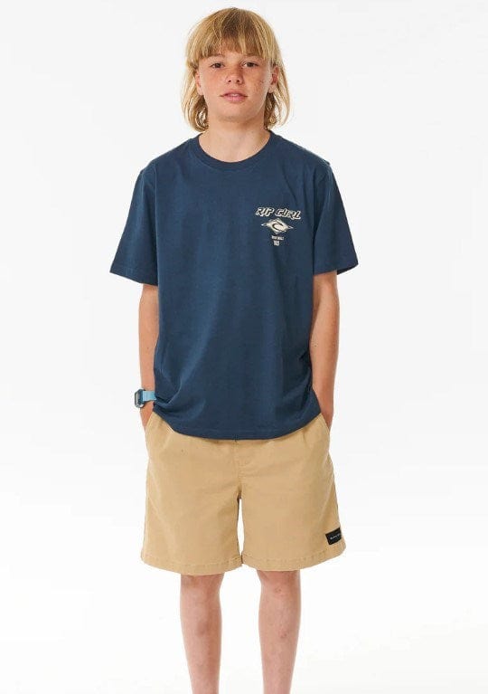 Load image into Gallery viewer, Rip Curl Boys Rip Curl Boy Fadeout Icon Tee
