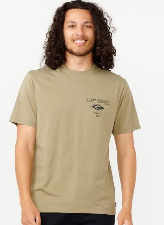 Rip Curl Mens Fade Out Icon Tee