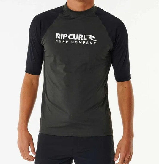 Rip Curl Mens Shock UV Short Sleeve Rash Vest