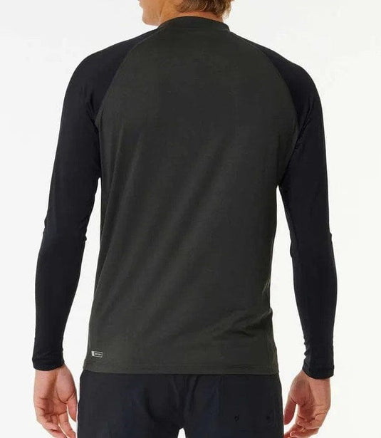 Rip Curl Mens Shock UV Long Sleeve Rash Vest