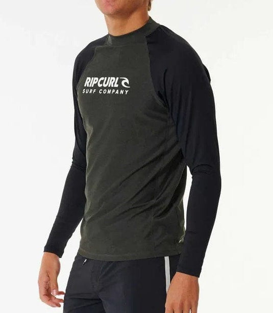 Rip Curl Mens Shock UV Long Sleeve Rash Vest