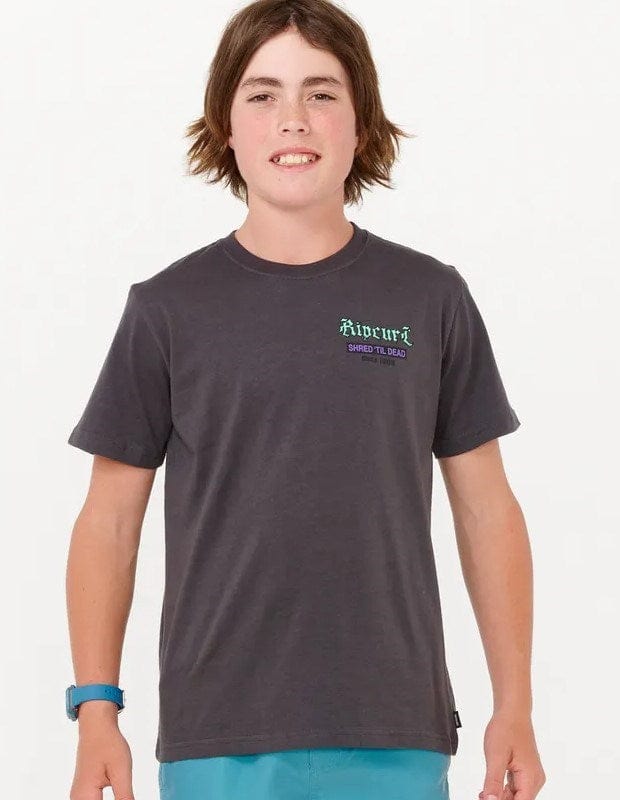 Load image into Gallery viewer, Rip Curl Boys Shred Til Tee
