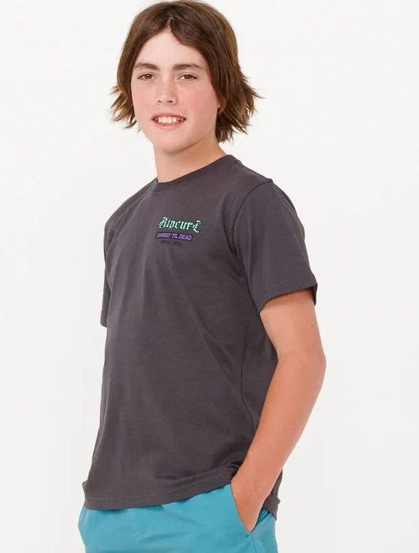 Load image into Gallery viewer, Rip Curl Boys Shred Til Tee
