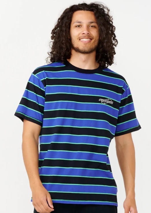 Load image into Gallery viewer, Rip Curl Mens Archive Supercomp Stripe Tee
