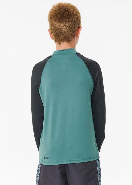 Rip Curl Boys Shock UV Long Sleeve Rash Vest