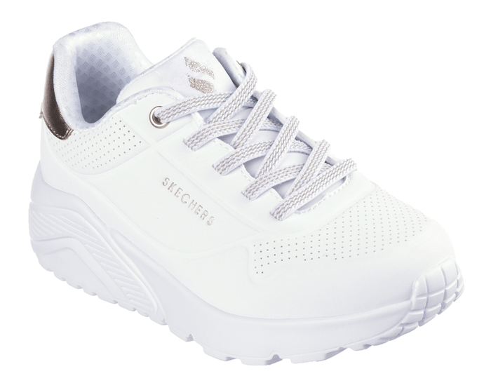 Skechers Kids UNO Lite Metallic Mode Air Cooled Memory Foam Shoes