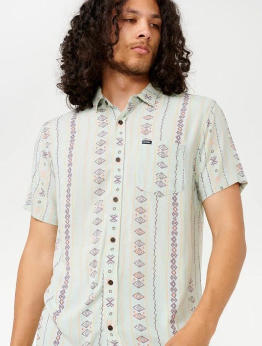 Rip Curl Mens Fun Times Short Sleeve Shirt