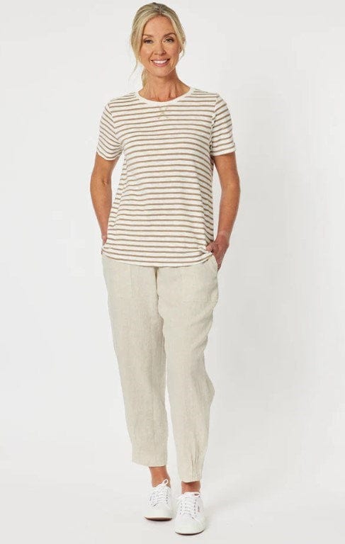 Load image into Gallery viewer, Gordon Smith Womens Classic Stripe Tee
