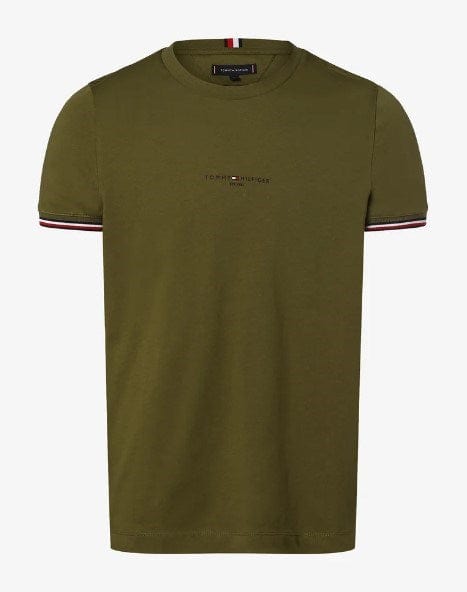 Tommy Hilfiger Men Tommy Logo Tipped Tee