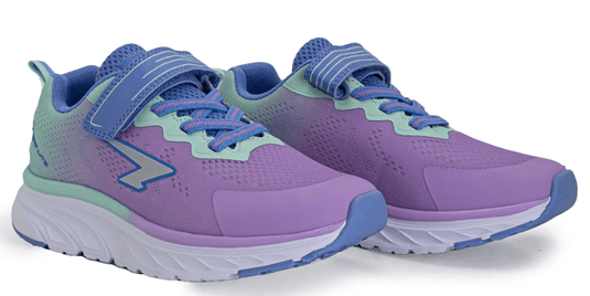 Sfida Kai Girls Runner V Strap Lilac/Mint Shoes