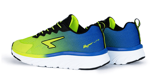 Sfida Kai Boys Runners Lace Up - Lime/Royal Shoes