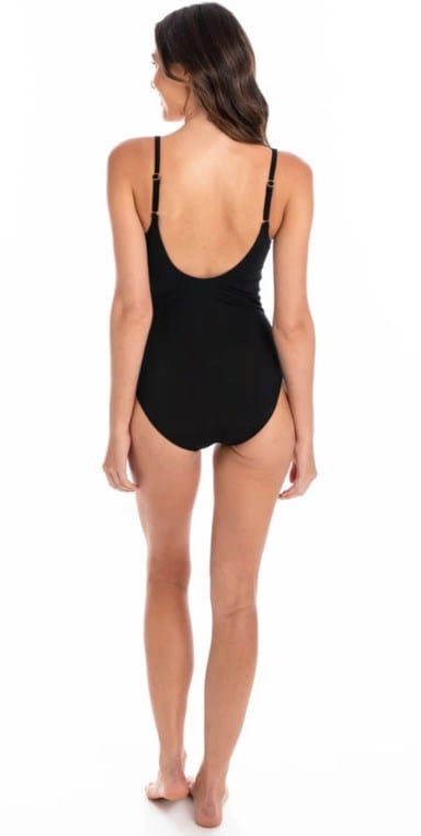 Togs Womens Cross Over Chlorine Resistant Swimsuit