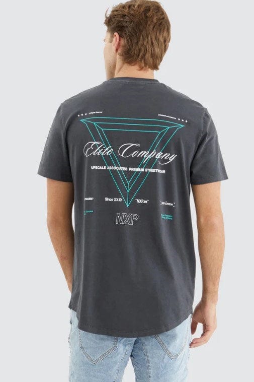 Load image into Gallery viewer, Nena &amp; Pasadena (NXP) Mens Pavement Dual Curved Tee
