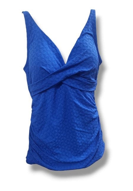 Load image into Gallery viewer, Genevieve Swimwear Womens Cross Over Tankini Top
