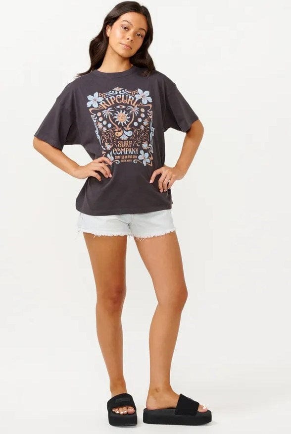 Load image into Gallery viewer, Rip Curl Womens Utopian Dreams Heritage Tee
