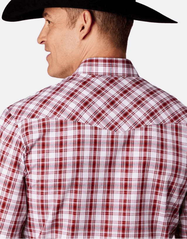 Load image into Gallery viewer, Roper Western Shirt Mens Short Sleeve Plaid Snap
