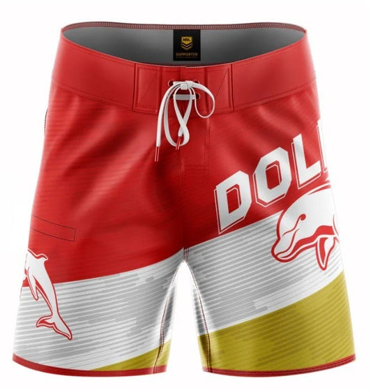 NRL Boys Dolphins Barrel Board Shorts