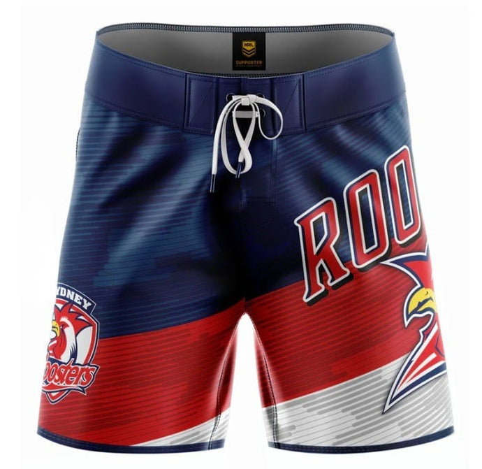 NRL Boys Roosters Barrel Board Shorts