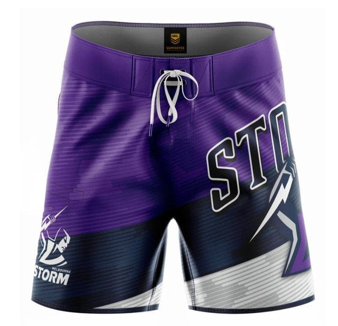 NRL Boys Storm Barrel Board Shorts