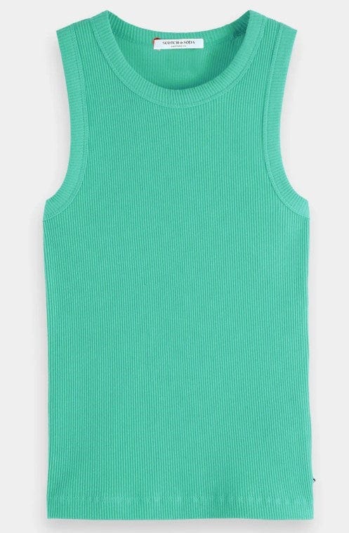 Load image into Gallery viewer, Scotch &amp; Soda Womens Scuba GreRacer Tank
