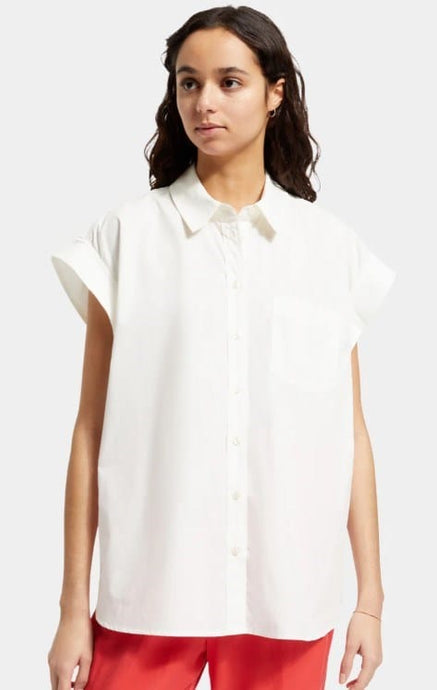 Scotch & Soda Womens Short Sleeved Shirt