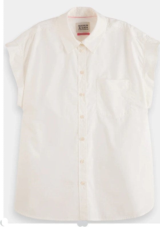 Load image into Gallery viewer, Scotch &amp; Soda Womens Short Sleeved Shirt
