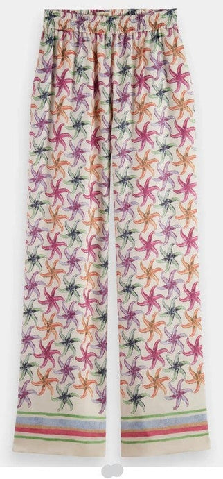 Scotch & Soda Womens Gia Starfish Printed Pant