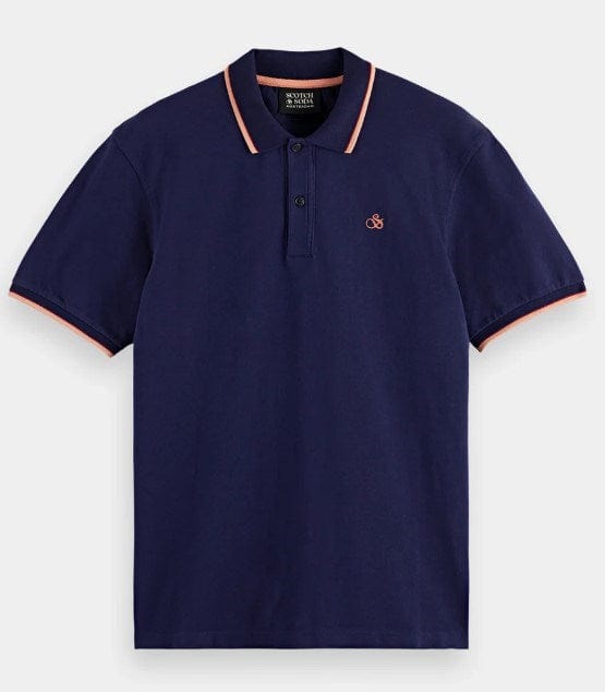 Load image into Gallery viewer, Scotch &amp; Soda Mens Tipping Polo Shirt
