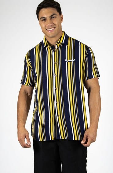 Load image into Gallery viewer, NRL Mens Cowboys Sorrento Party Shirt
