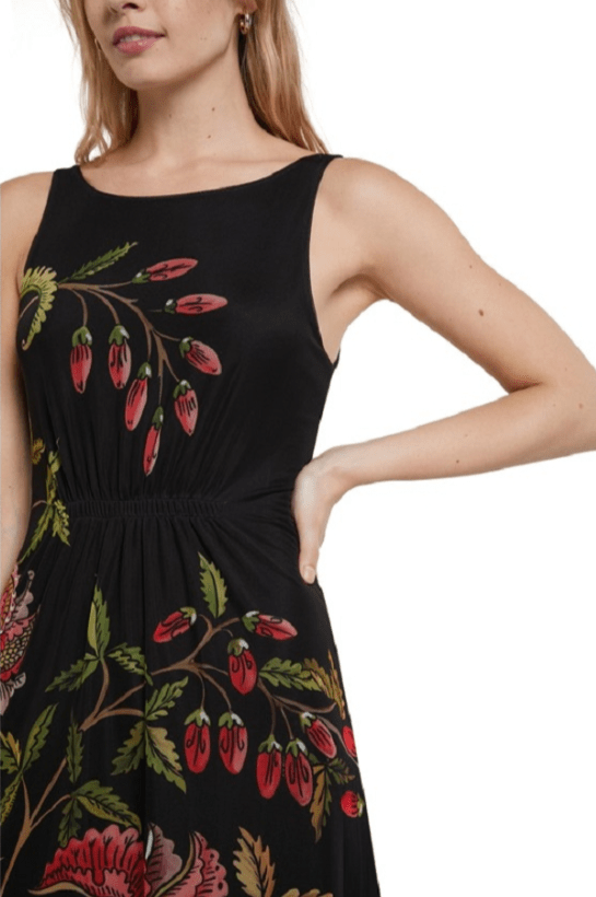 Load image into Gallery viewer, Desigual Womens Vest Hans Dress in Black
