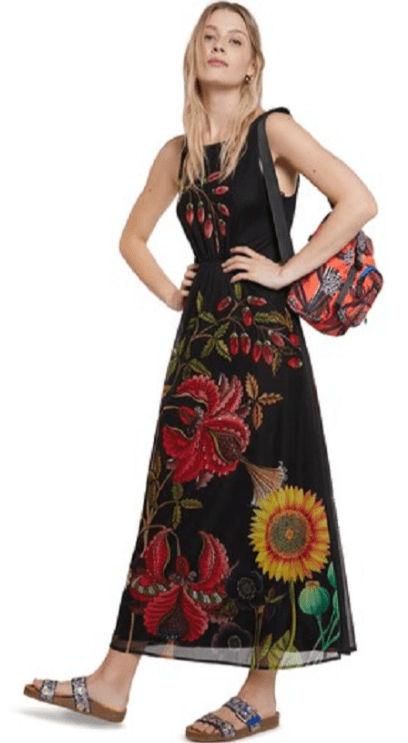 Load image into Gallery viewer, Desigual Womens Vest Hans Dress in Black
